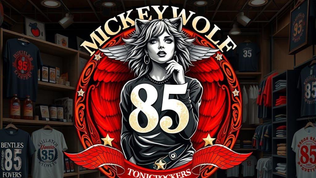 Mickey Wolf T Shirts