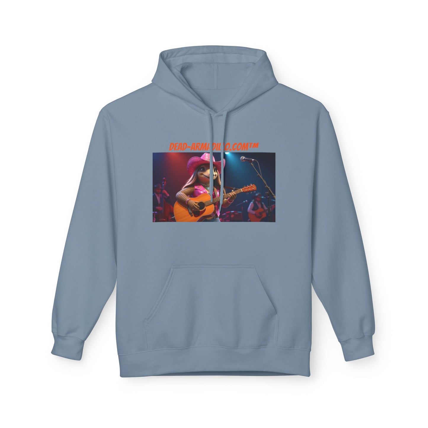 Custom Fleece Hoodie | created by Dead-Armadillo.com™ | Unisex Midweight | Adult Sized | Softstyle Fleece Hoodie