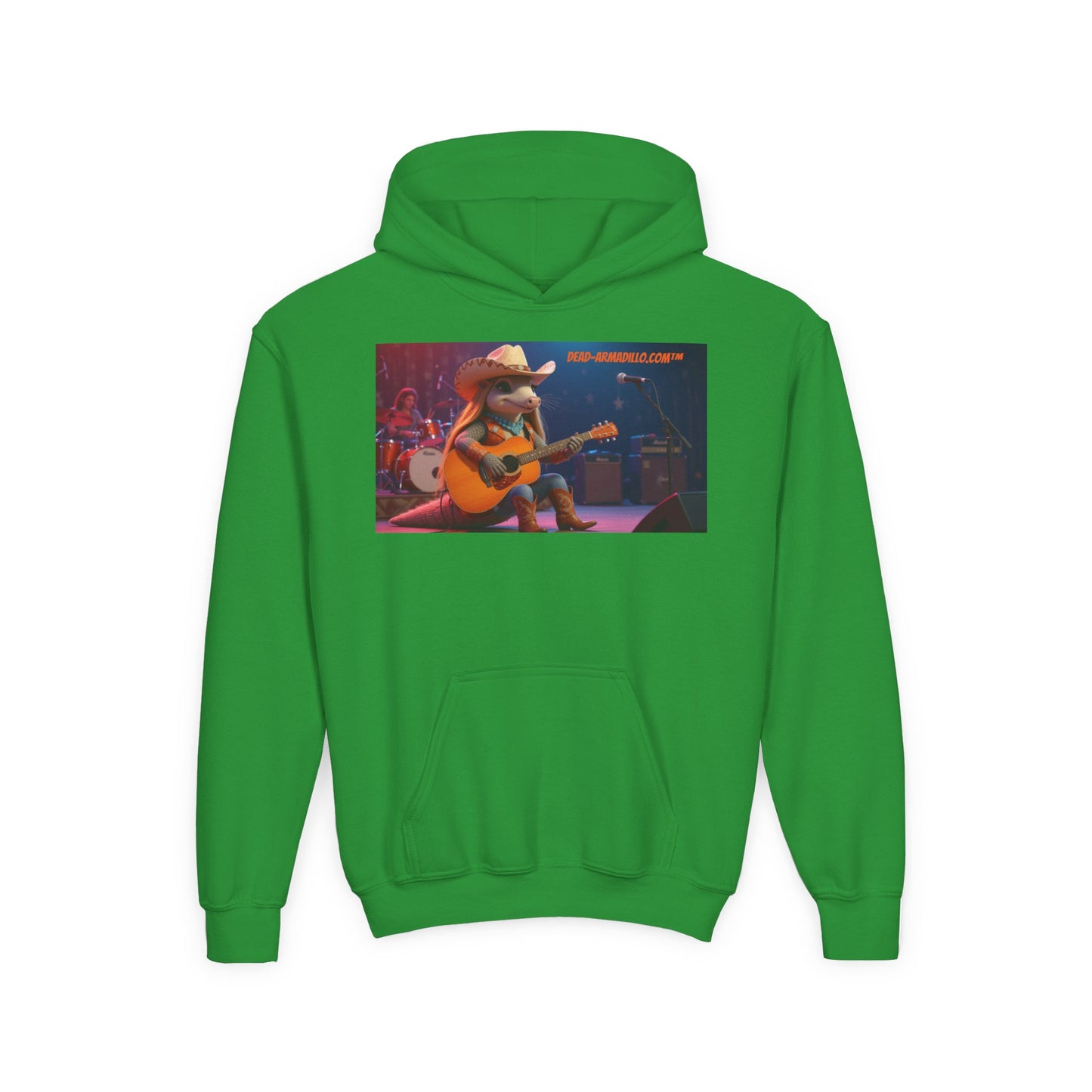 Custom Fleece Hoodie | created by Dead-Armadillo.com™ | Unisex Midweight | Kids Sized | Softstyle Fleece Hoodie