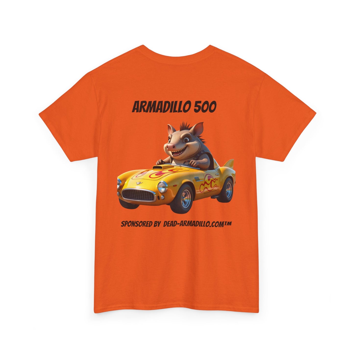 Dead-Armadillo.com | Car Racing Team | Fun Gift for Car Lovers | Unisex Cotton Shirt for Birthdays, Casual Wear, Road Trip Tee
