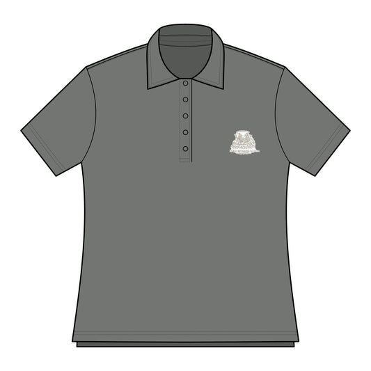 "Women's Polo Shirt | Golf Themed | Elegant Armadillo Embroidered | TravisMathew TM1WW001 | Fall 2025 Release"