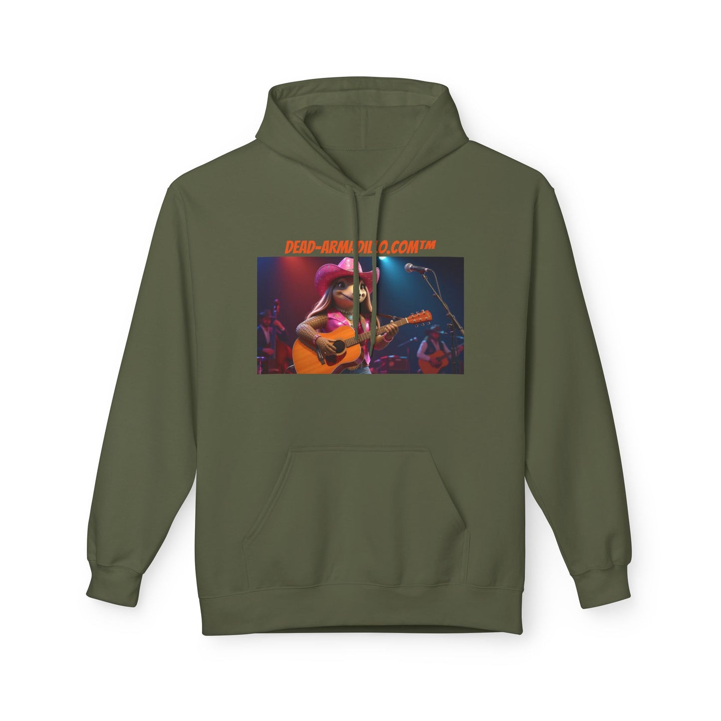 Custom Fleece Hoodie | created by Dead-Armadillo.com™ | Unisex Midweight | Adult Sized | Softstyle Fleece Hoodie
