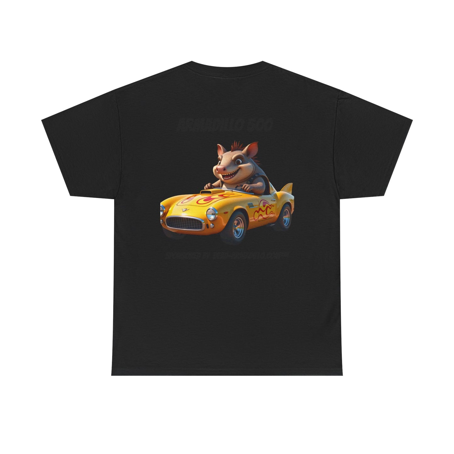 Dead-Armadillo.com | Car Racing Team | Fun Gift for Car Lovers | Unisex Cotton Shirt for Birthdays, Casual Wear, Road Trip Tee