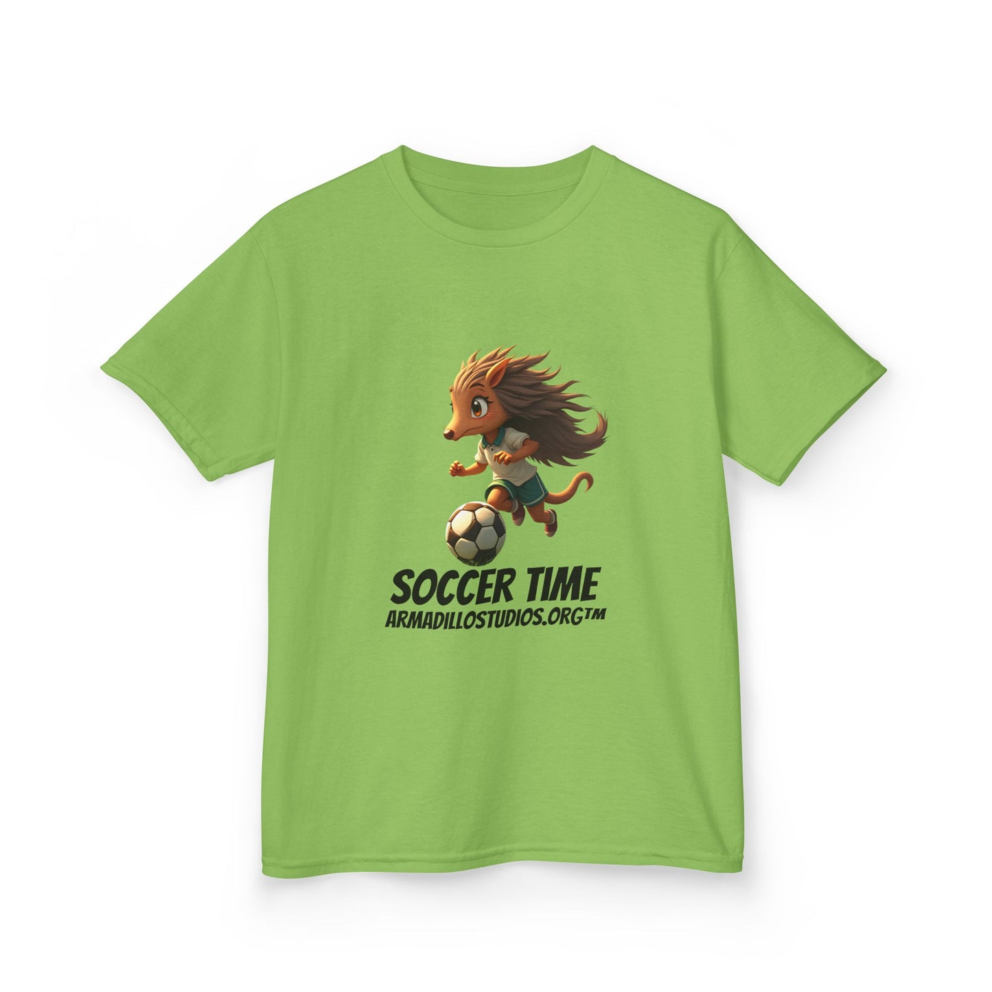 Kids Soccer | Armadillo themed | T-Shirt for Boys & Girls