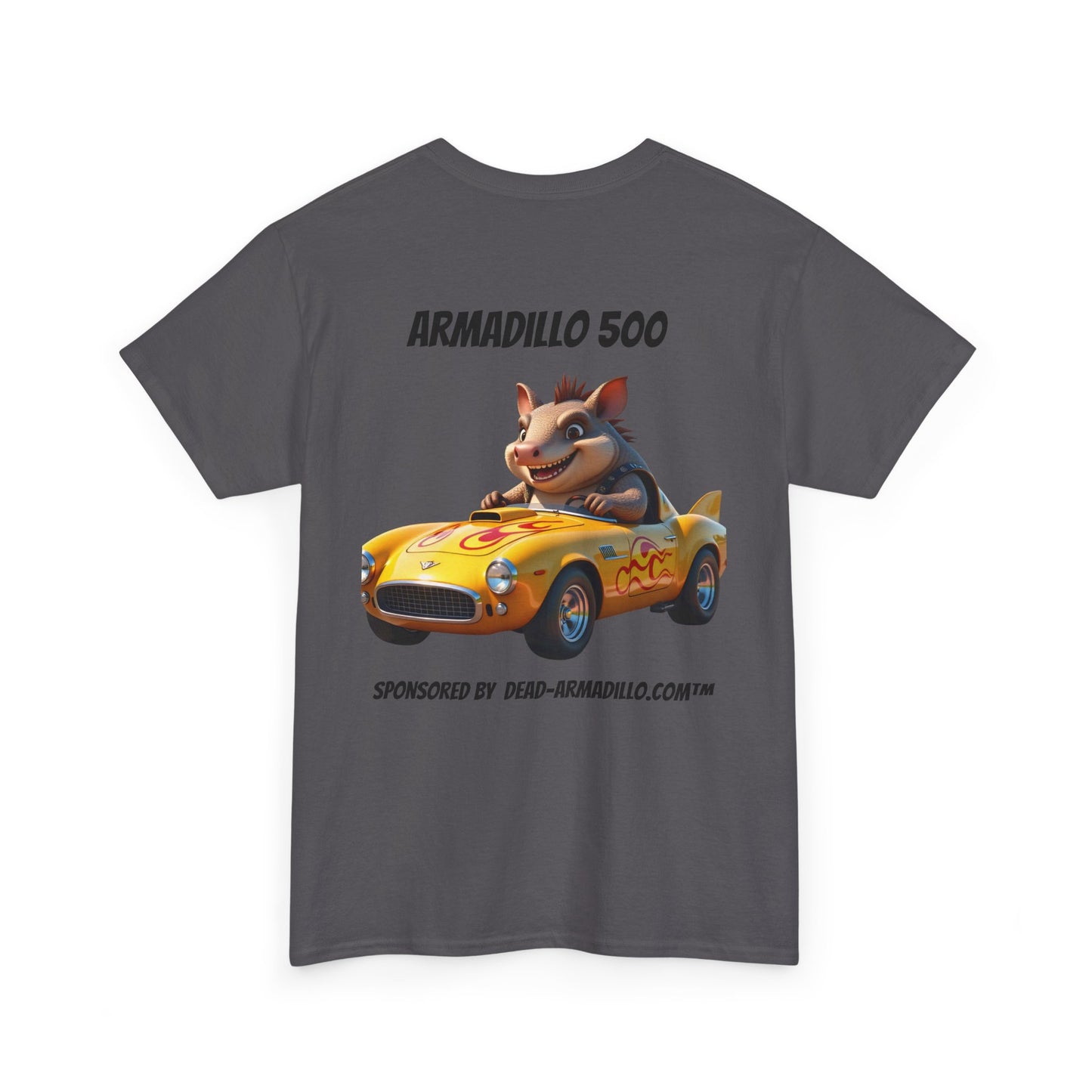 Dead-Armadillo.com | Car Racing Team | Fun Gift for Car Lovers | Unisex Cotton Shirt for Birthdays, Casual Wear, Road Trip Tee