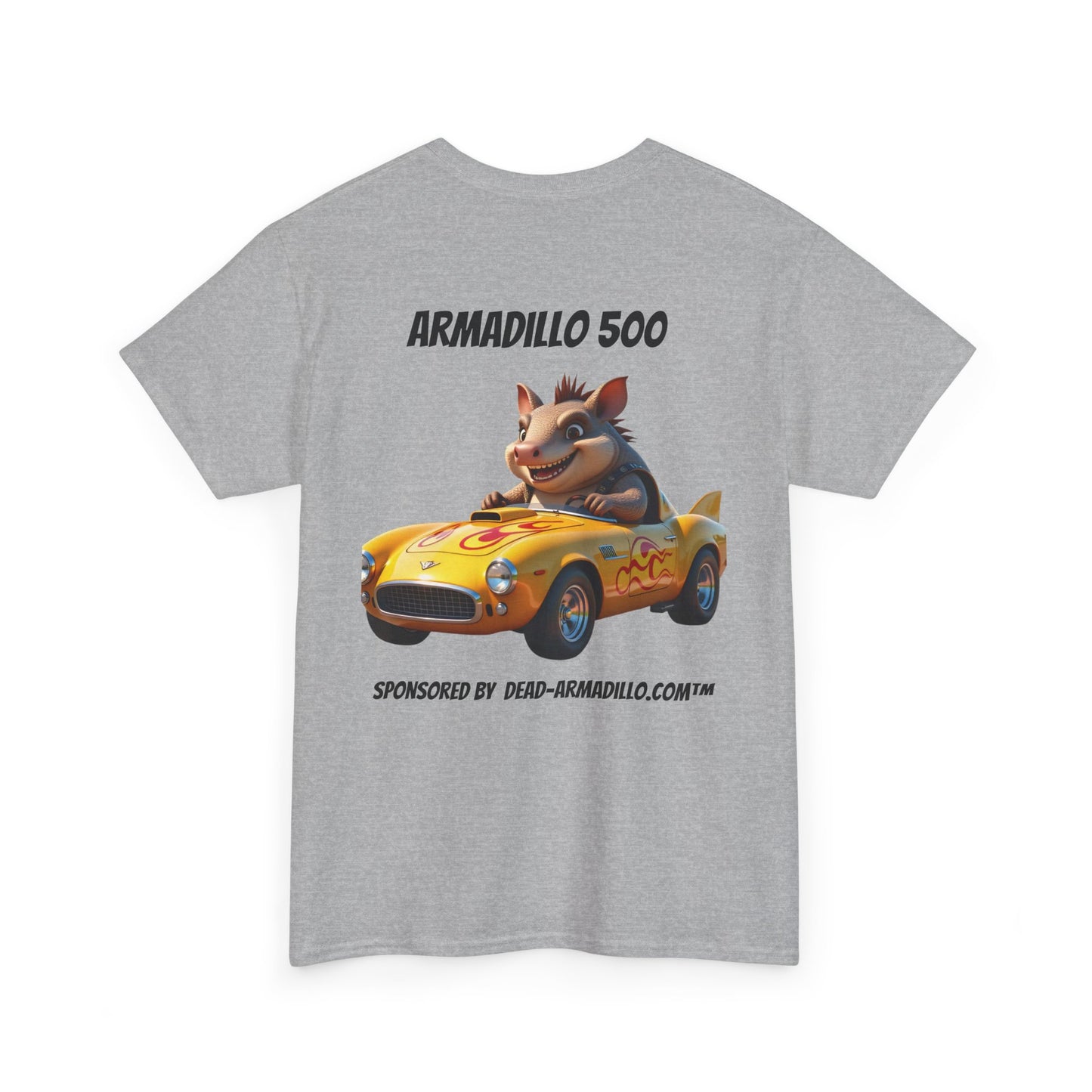 Dead-Armadillo.com | Car Racing Team | Fun Gift for Car Lovers | Unisex Cotton Shirt for Birthdays, Casual Wear, Road Trip Tee