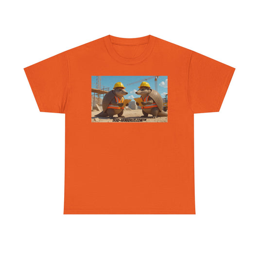 Tribute to the Builders | On the Job Site | Custom made Tees by  Dead-Armadillo.com™ | Hard Working