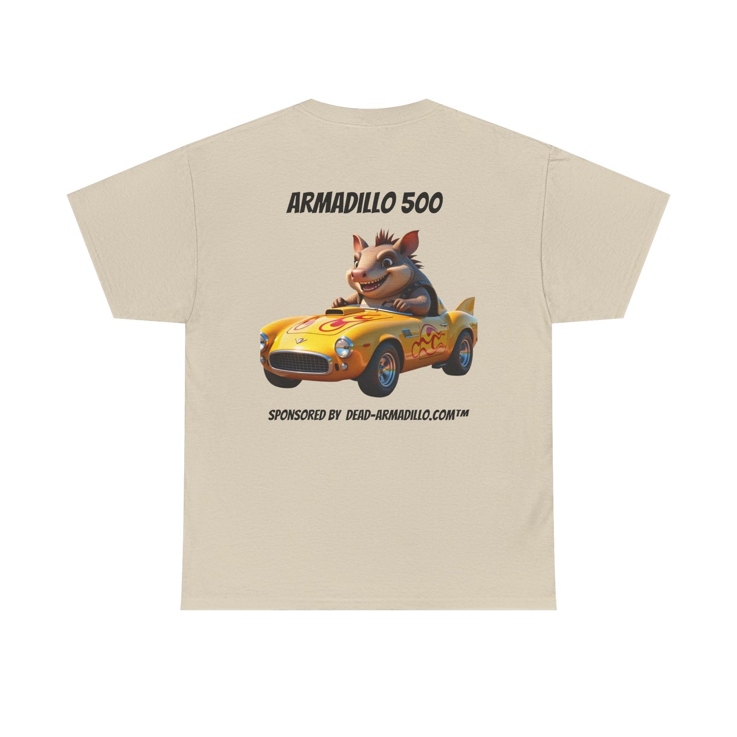 Dead-Armadillo.com | Car Racing Team | Fun Gift for Car Lovers | Unisex Cotton Shirt for Birthdays, Casual Wear, Road Trip Tee