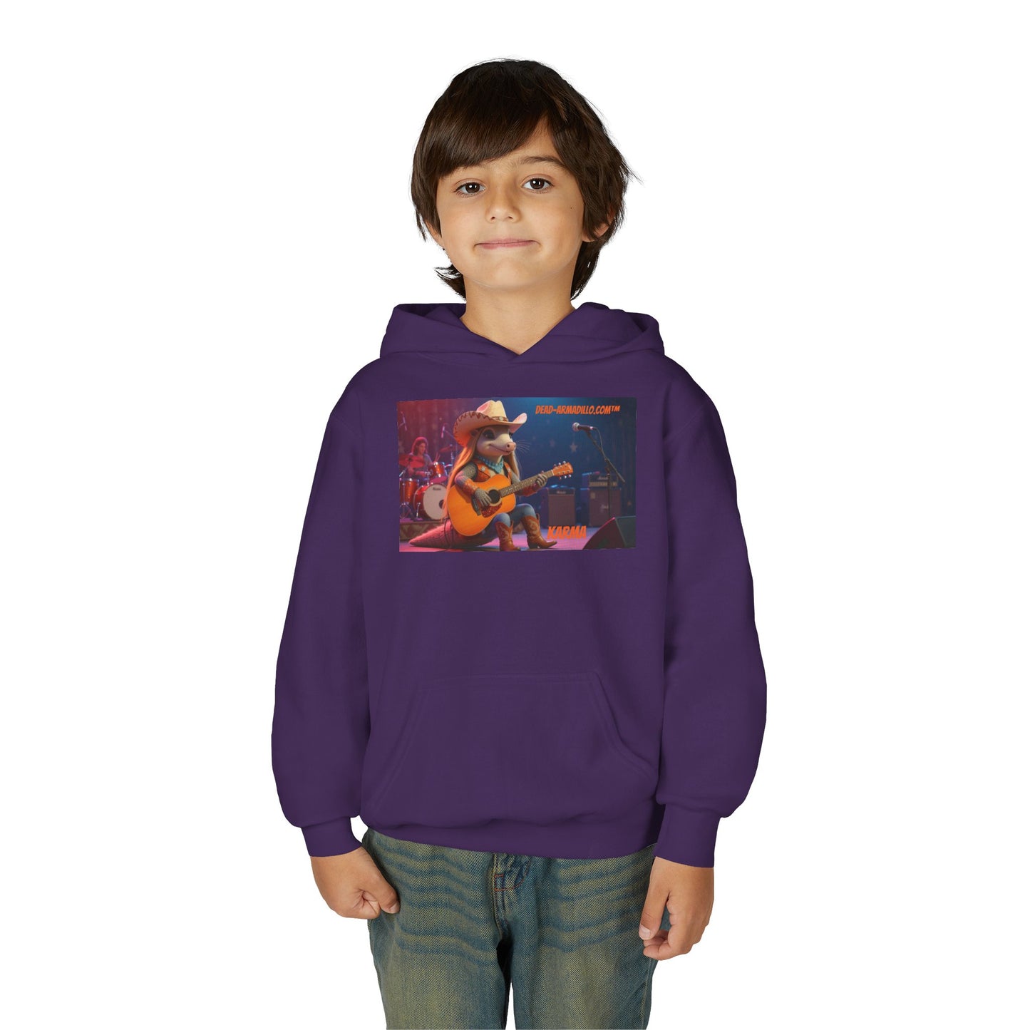Custom Fleece Hoodie | created by  Dead-Armadillo.com™  | Unisex Midweight | Kids Sized |  Softstyle Fleece Hoodie