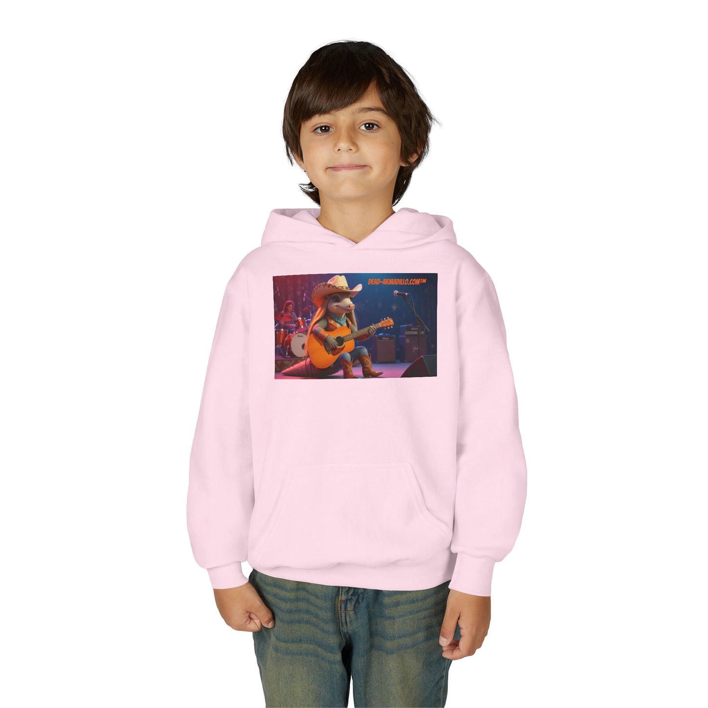 Custom Fleece Hoodie | created by Dead-Armadillo.com™ | Unisex Midweight | Kids Sized | Softstyle Fleece Hoodie