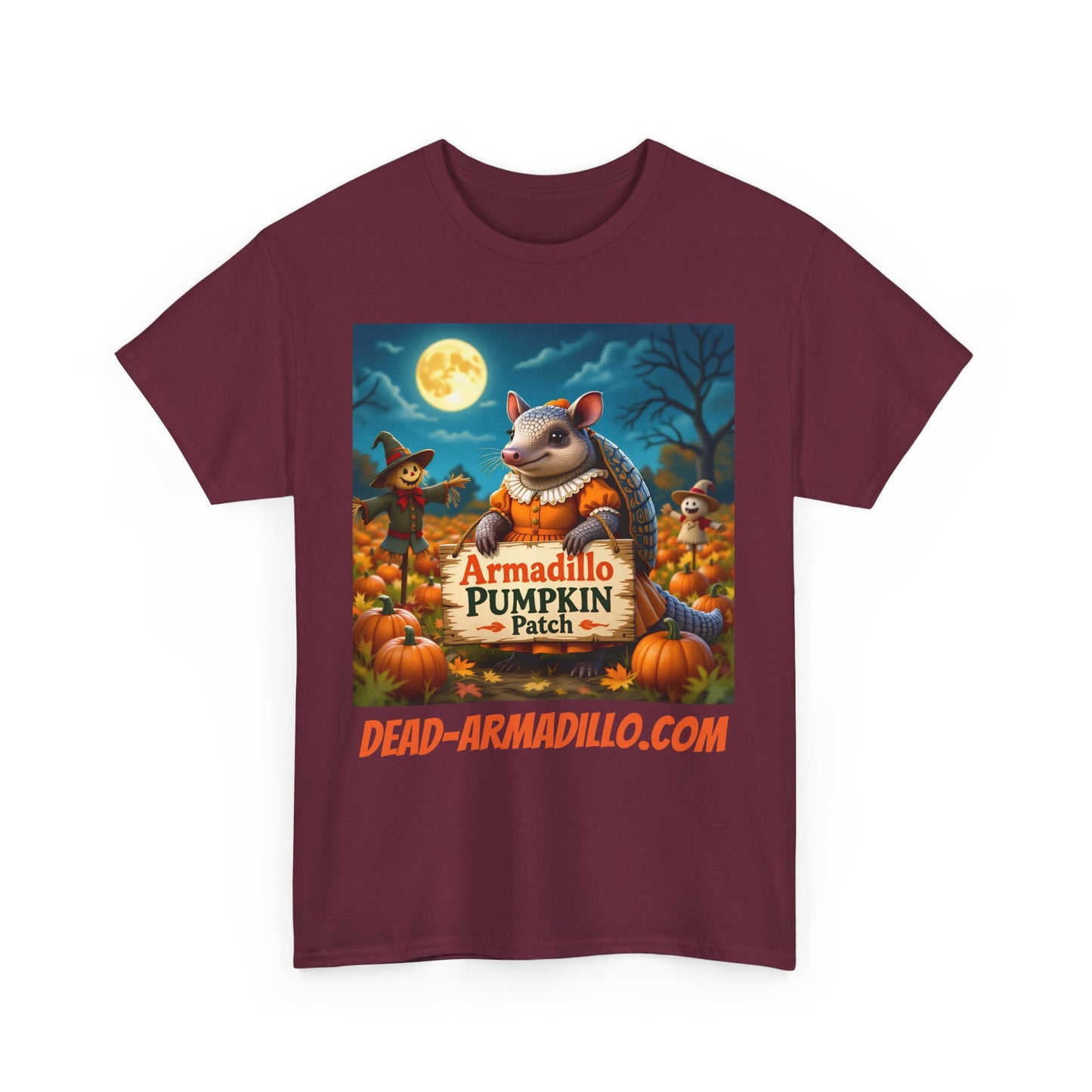 "Armadillo Halloween T-Shirt | Custom made | Quirky Whimsical | Spooky Fun Times"