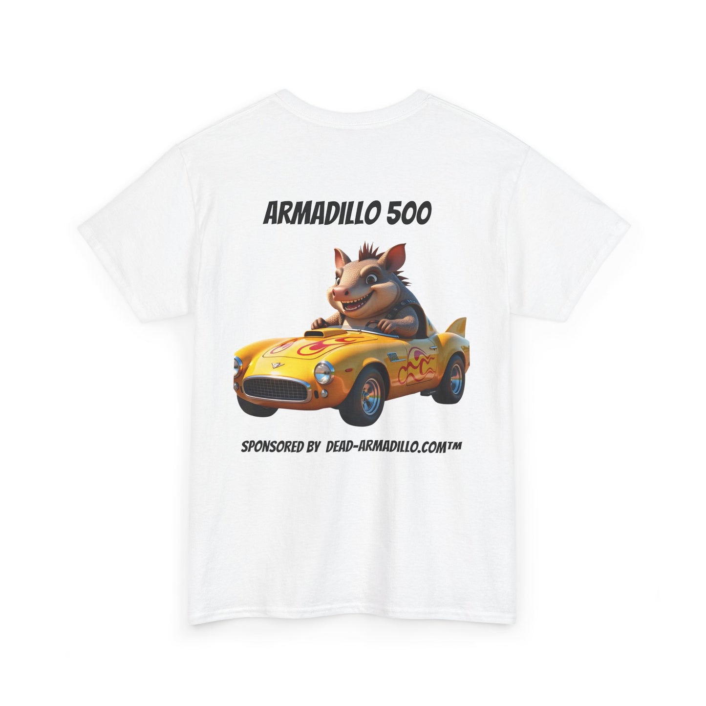 Dead-Armadillo.com | Car Racing Team | Fun Gift for Car Lovers | Unisex Cotton Shirt for Birthdays, Casual Wear, Road Trip Tee