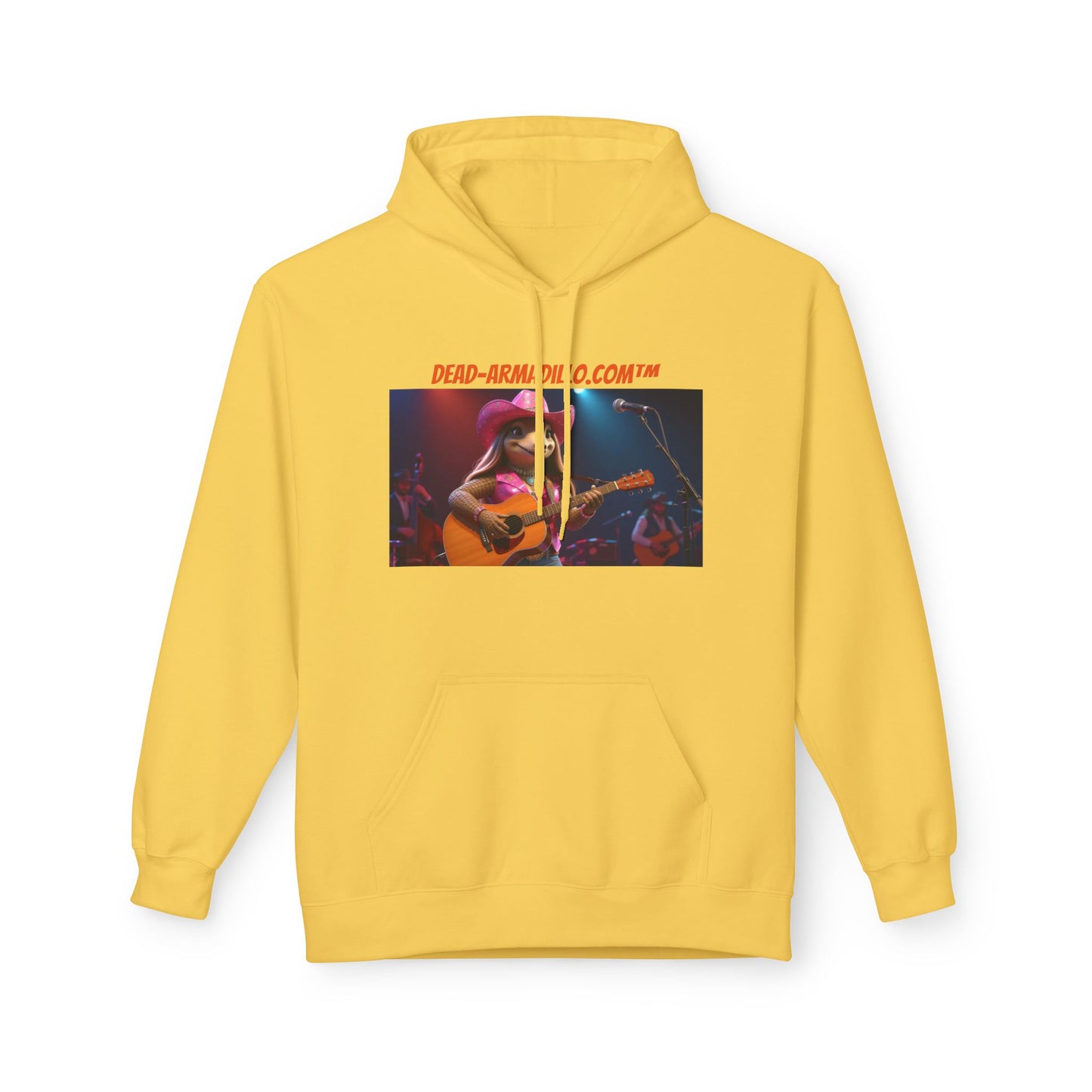 Custom Fleece Hoodie | created by Dead-Armadillo.com™ | Unisex Midweight | Adult Sized | Softstyle Fleece Hoodie