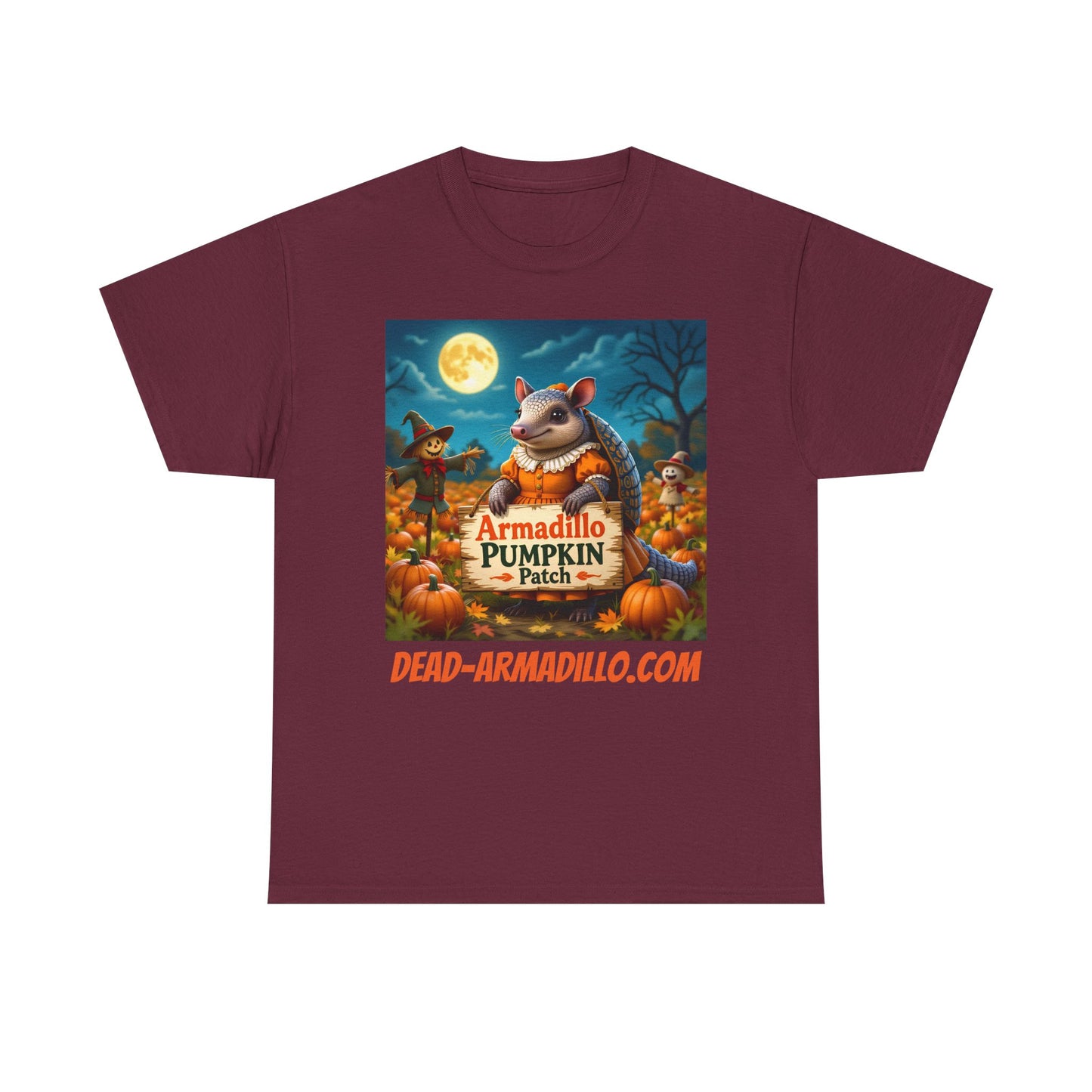 "Armadillo Halloween T-Shirt | Custom made | Quirky Whimsical | Spooky Fun Times"