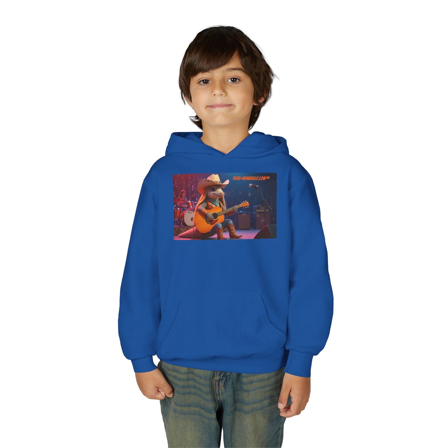 Custom Fleece Hoodie | created by Dead-Armadillo.com™ | Unisex Midweight | Kids Sized | Softstyle Fleece Hoodie