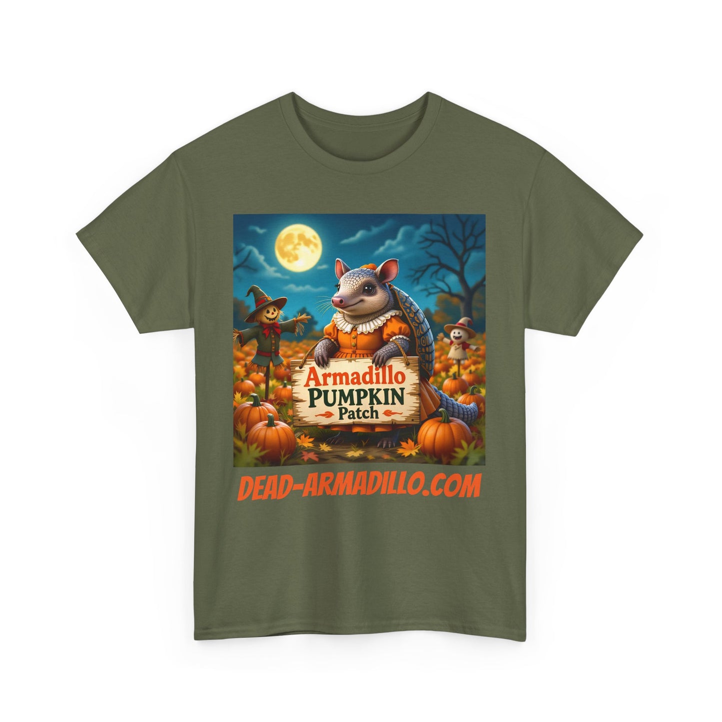 "Armadillo Halloween T-Shirt | Custom made | Quirky Whimsical | Spooky Fun Times"