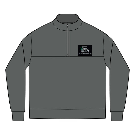Men's Quarter-Zip Pullover | Mercer+Mettle™ | Custom Embroidered | Golf Themed | Linear Texture | Stylish Layer | Casual Wear