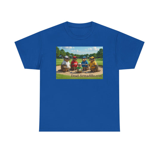 "Armadillo Golf T-Shirt | Funny Golf Gift | Great Day Group Photo Tee | Casual Wear| Birthday Celebrations | Unique Gift Idea | Graphic Tee"