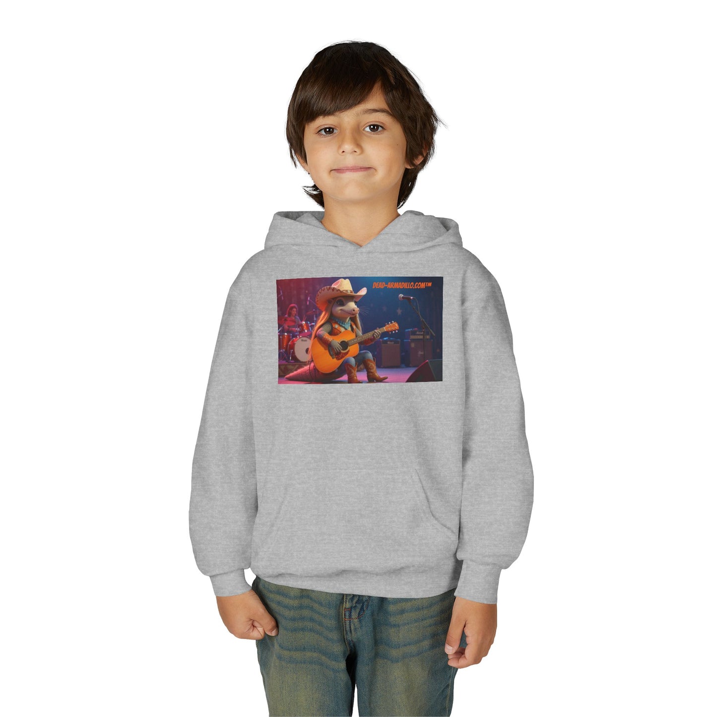 Custom Fleece Hoodie | created by Dead-Armadillo.com™ | Unisex Midweight | Kids Sized | Softstyle Fleece Hoodie