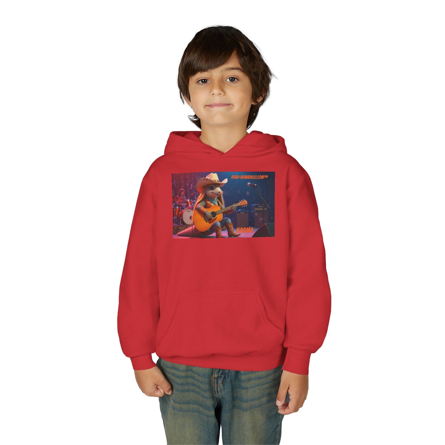Custom Fleece Hoodie | created by  Dead-Armadillo.com™  | Unisex Midweight | Kids Sized |  Softstyle Fleece Hoodie