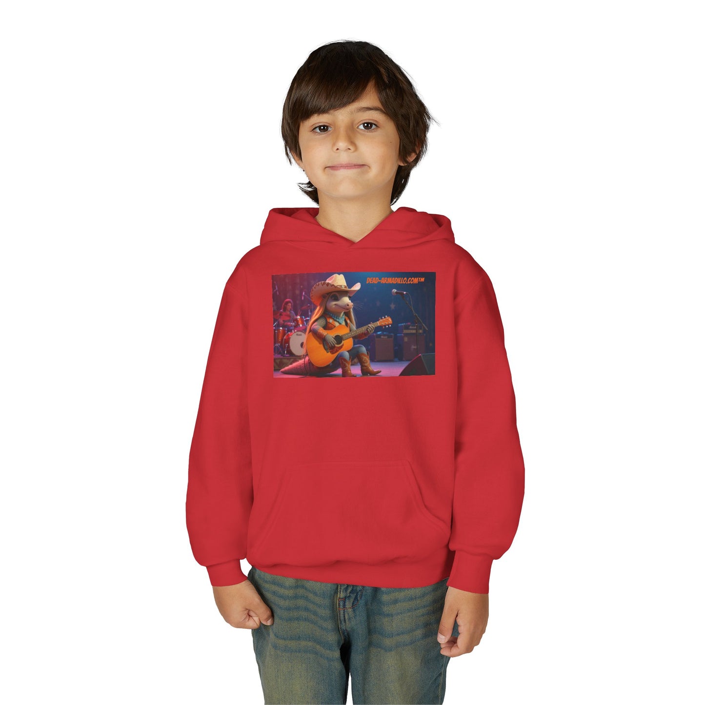 Custom Fleece Hoodie | created by Dead-Armadillo.com™ | Unisex Midweight | Kids Sized | Softstyle Fleece Hoodie