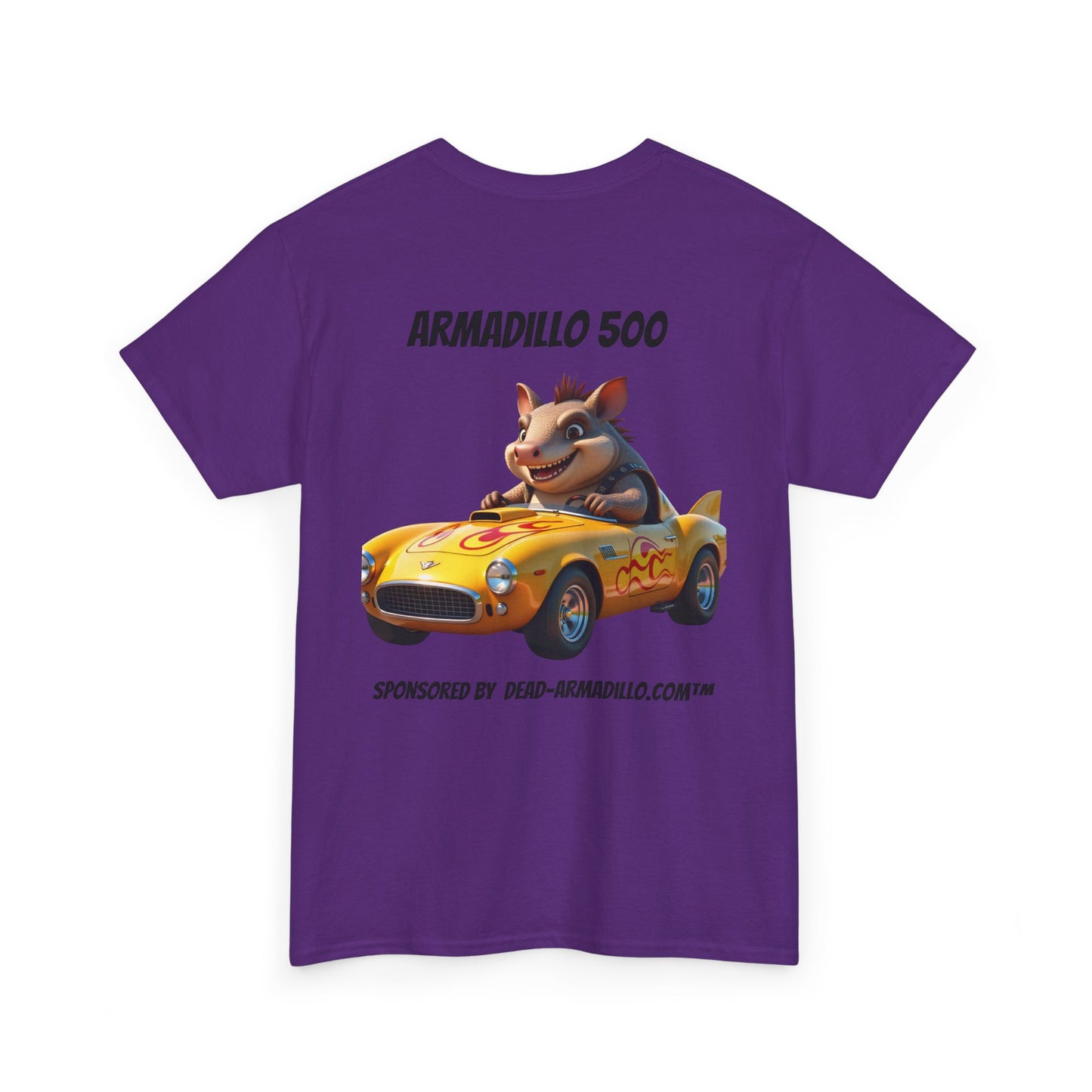 Dead-Armadillo.com | Car Racing Team | Fun Gift for Car Lovers | Unisex Cotton Shirt for Birthdays, Casual Wear, Road Trip Tee