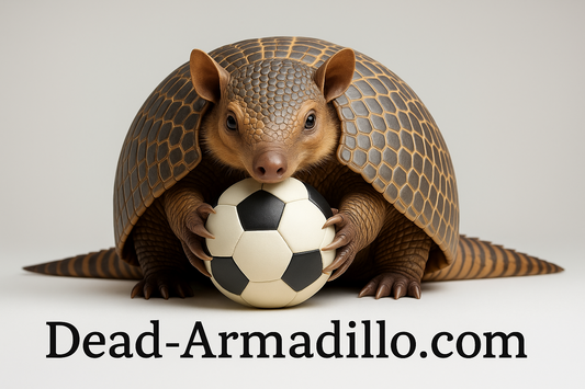 Armadillo World cup Soccer | Goalie | Dead-Armadillo.com