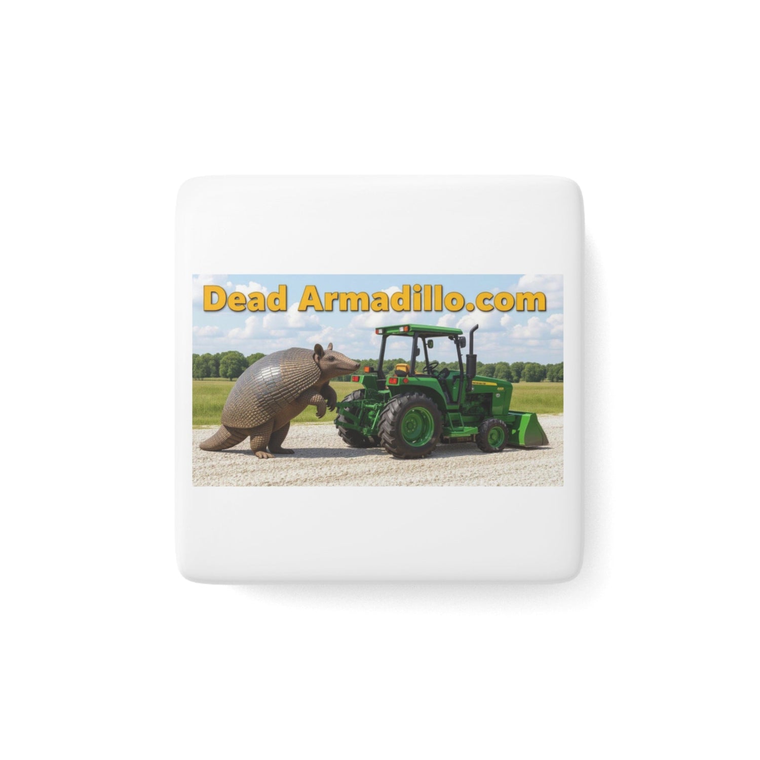 Quirky Porcelain Magnet