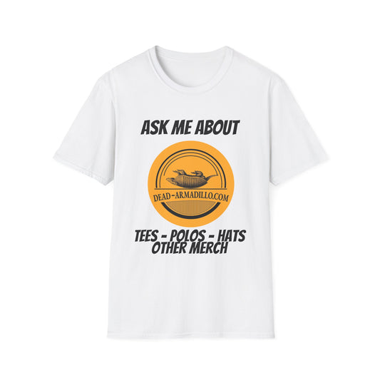 Dead-Armadillo.com Logo T-Shirt — Ask About our Merch