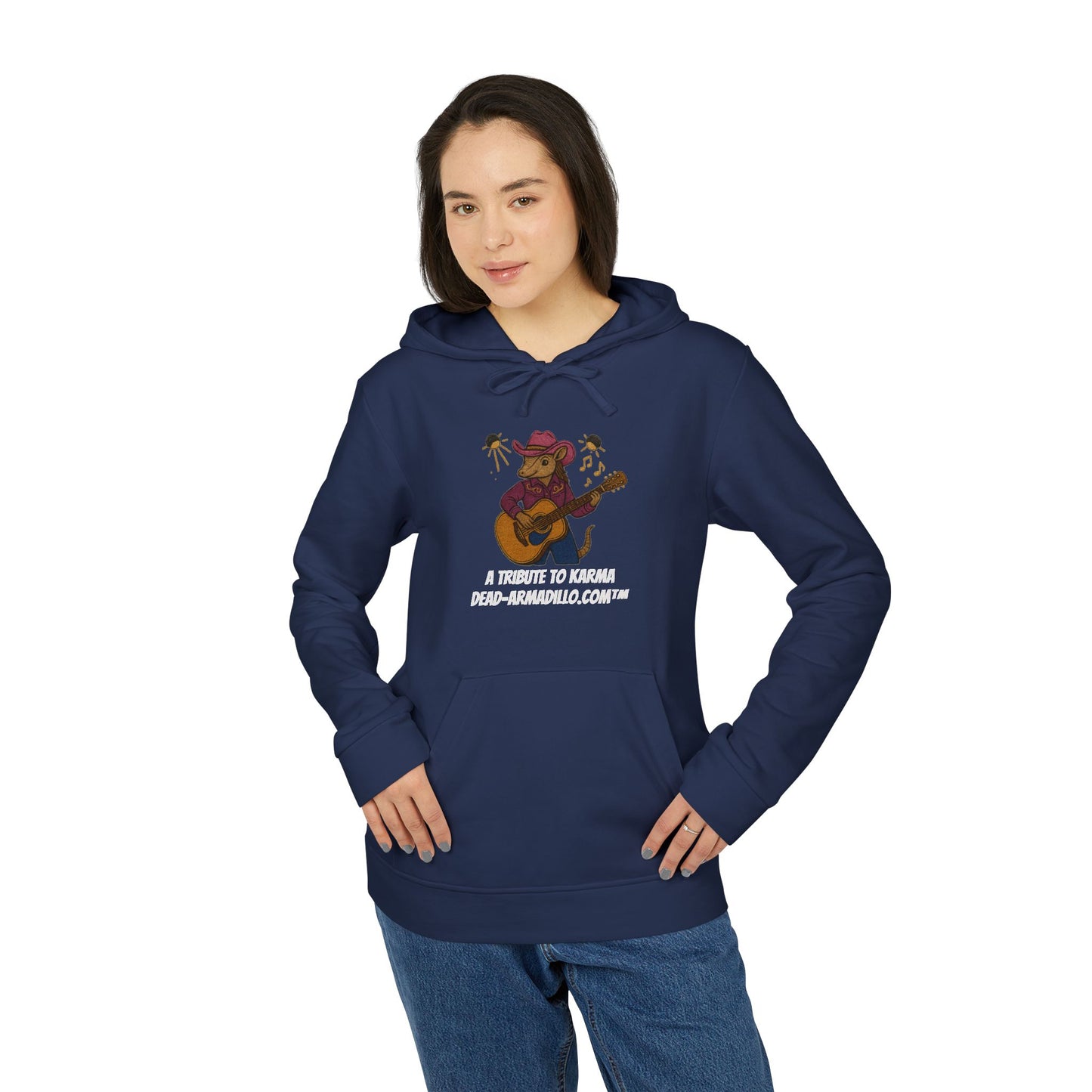 adidas A432 | Custom Embroidered | Unisex Fleece Hoodie | Karma Tribute