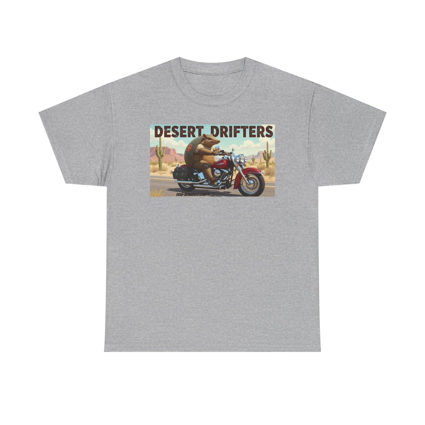 Desert Drifters Collection | from  Dead-Armadillo.com™ | Open Road | Harley themed | Heavy Cotton Tee
