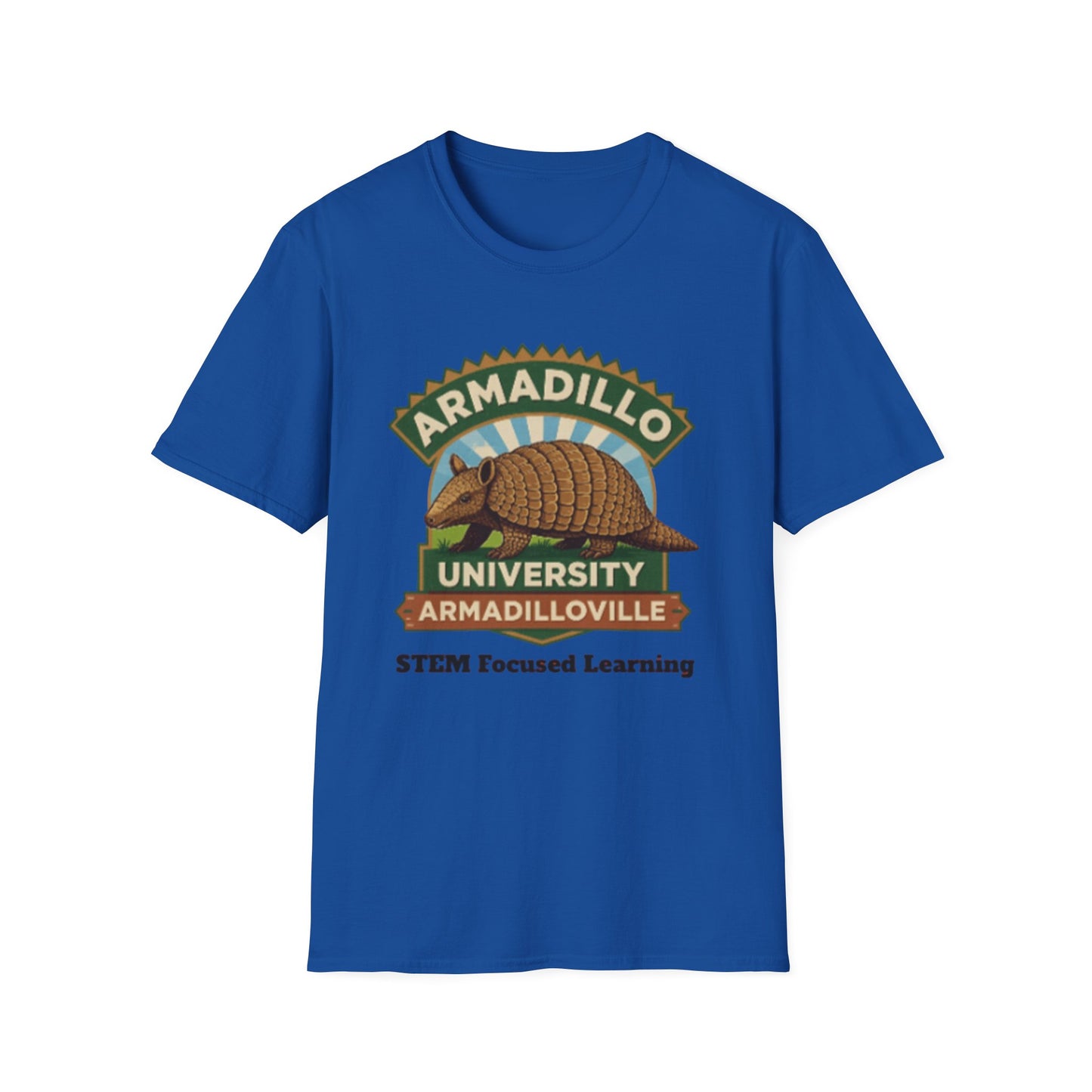 Armadillo University T‑Shirt | Armadilloville | STEM focused higher education
