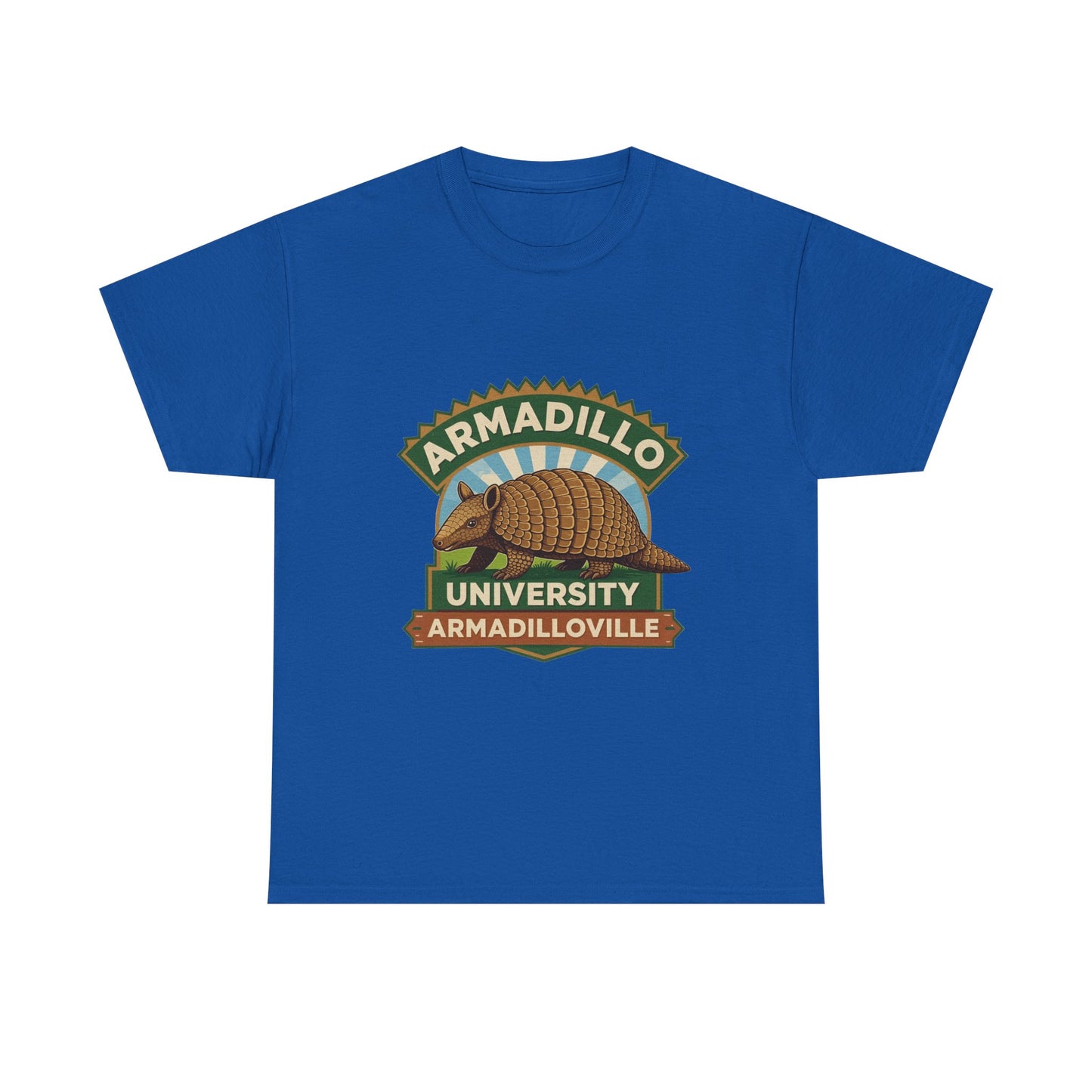 Unisex | Armadillo University Tee | Armadilloville | Custom Armadillo | College Shirt
