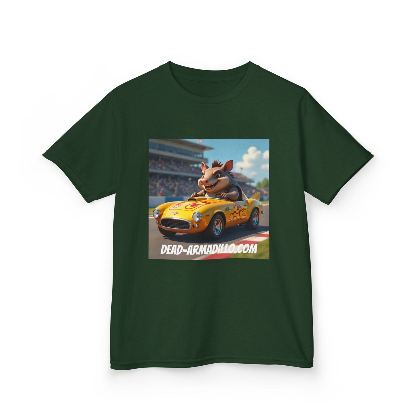 Kids Racing Car Tee | Armadillo Driver |