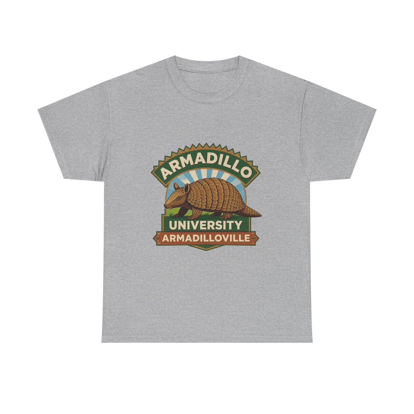 Unisex | Armadillo University Tee | Armadilloville | Custom Armadillo | College Shirt