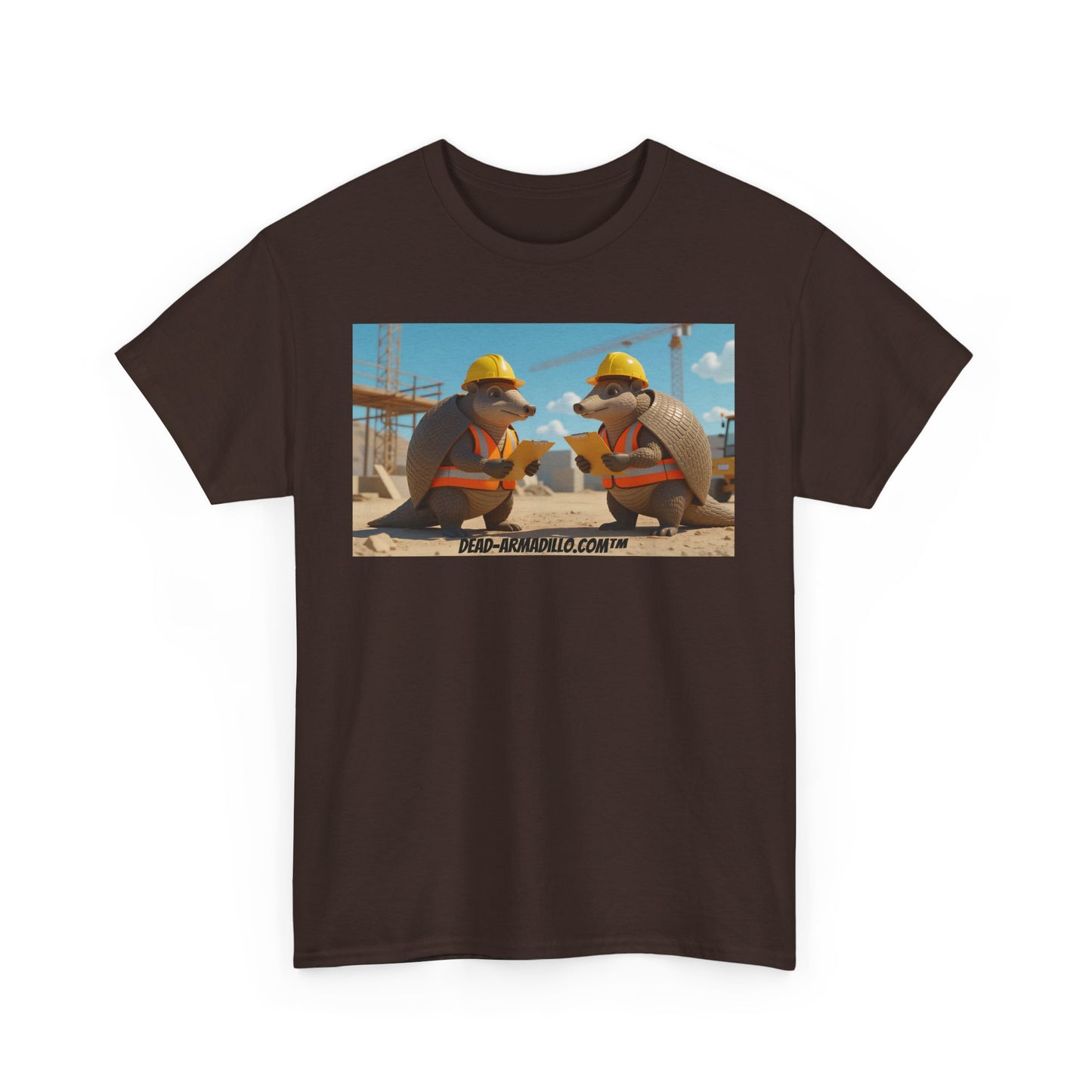 Tribute to the Builders | On the Job Site | Custom made Tees by  Dead-Armadillo.com™ | Hard Working