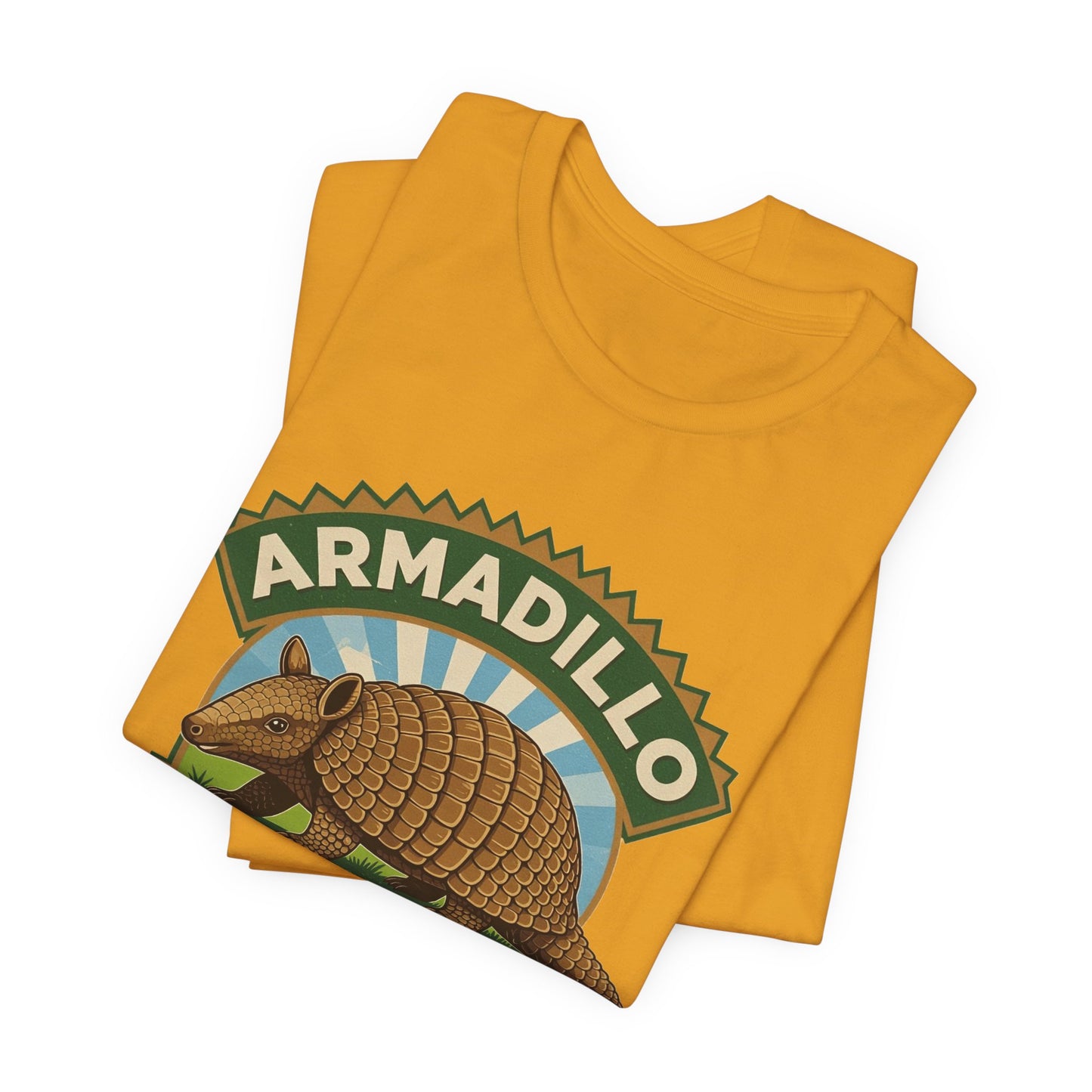 Armadillo University Classic Tee | Premium Bella+Canvas 3001 | ArmadilloStudios.org™