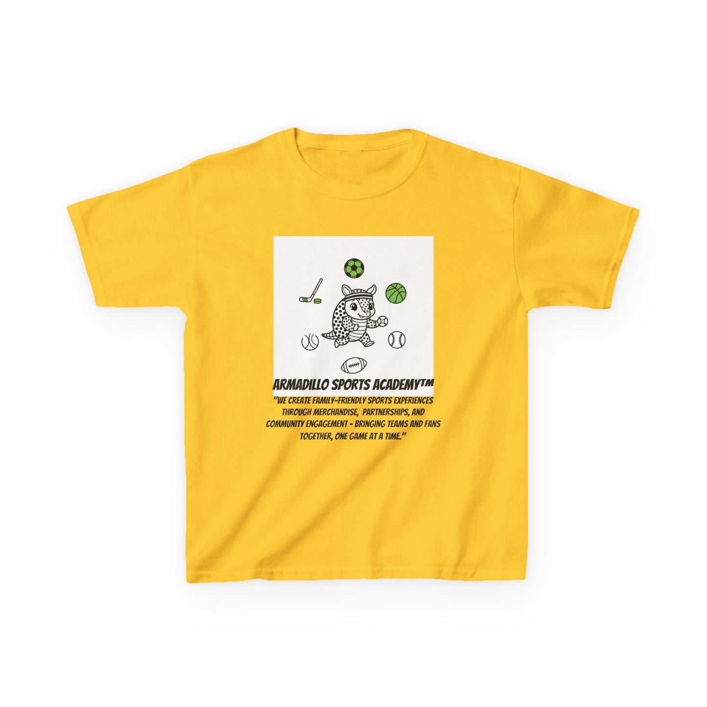 Kids Tee — "Future Star" Armadillo Sports Academy Youth T-Shirt