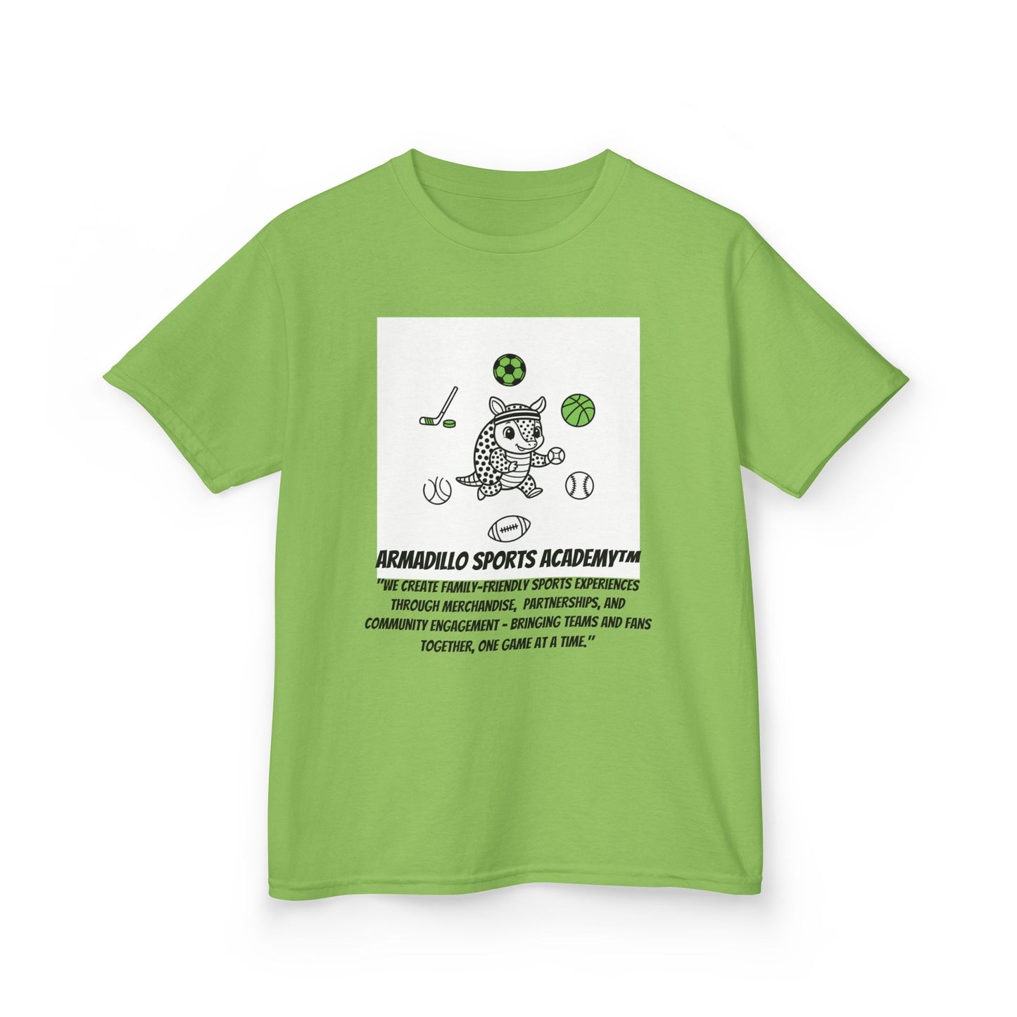 Kids Tee — "Future Star" Armadillo Sports Academy Youth T-Shirt