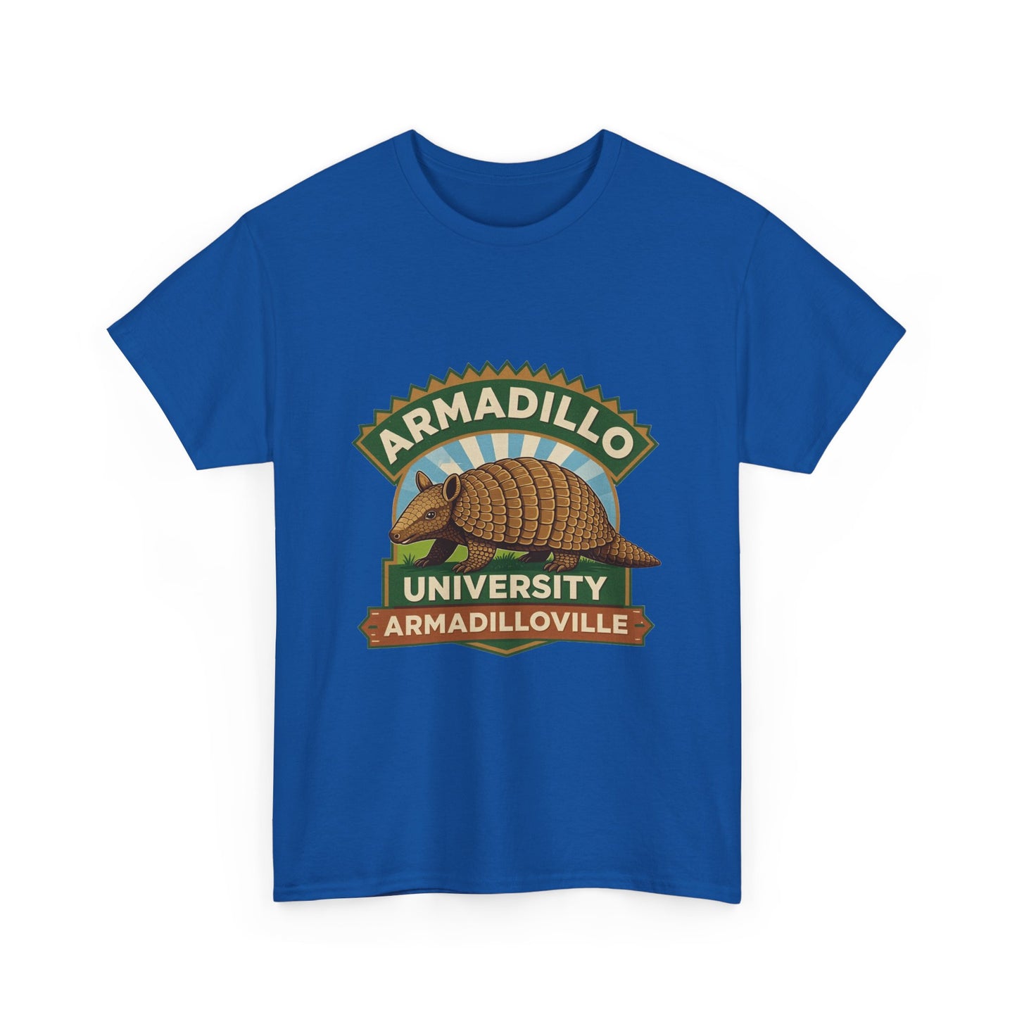 Unisex | Armadillo University Tee | Armadilloville | Custom Armadillo | College Shirt