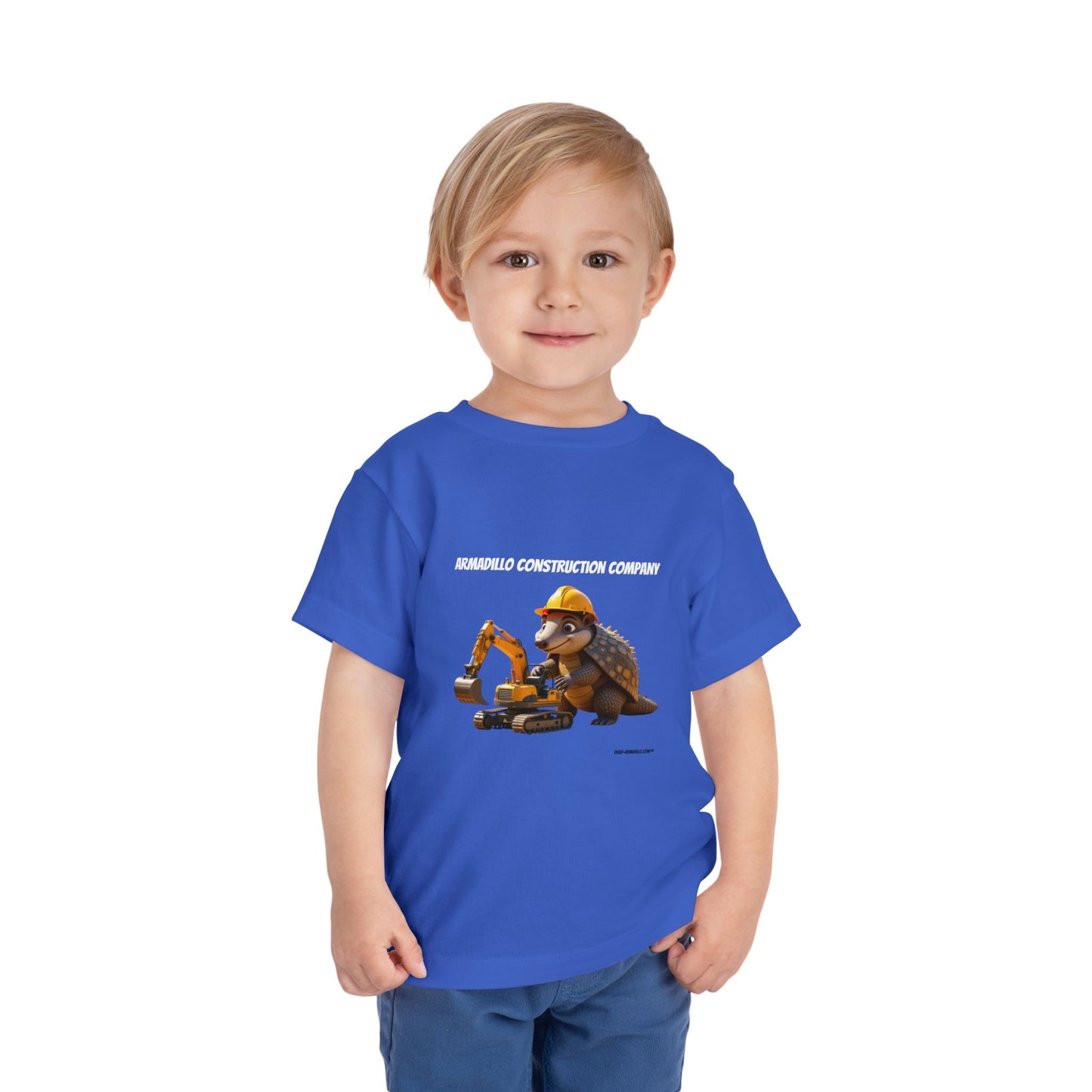 "Dead-Armadillo.com™ | Toddler Tee | Armadillo Construction Crew | Family Matching Collection"