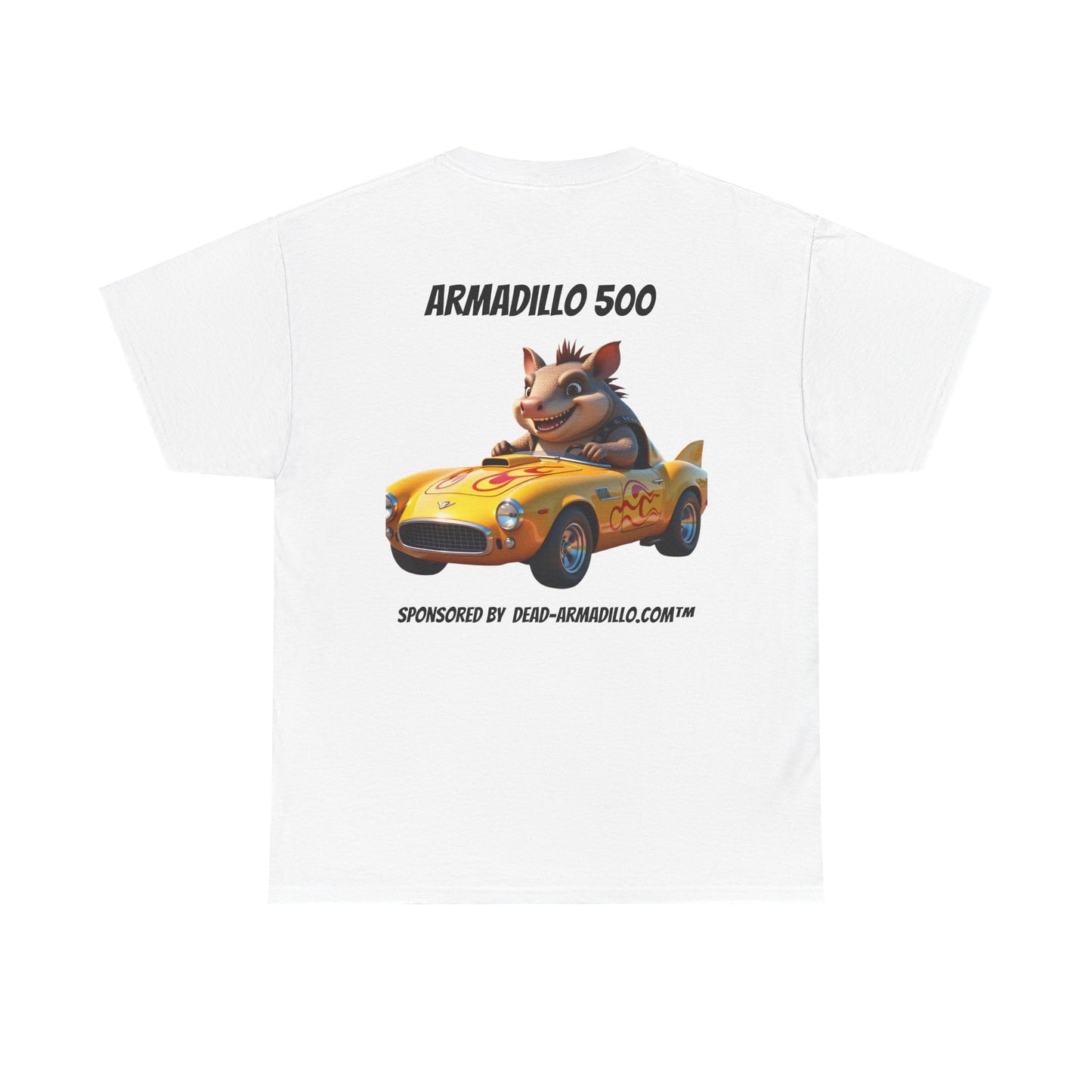Dead-Armadillo.com | Car Racing Team | Fun Gift for Car Lovers | Unisex Cotton Shirt for Birthdays, Casual Wear, Road Trip Tee