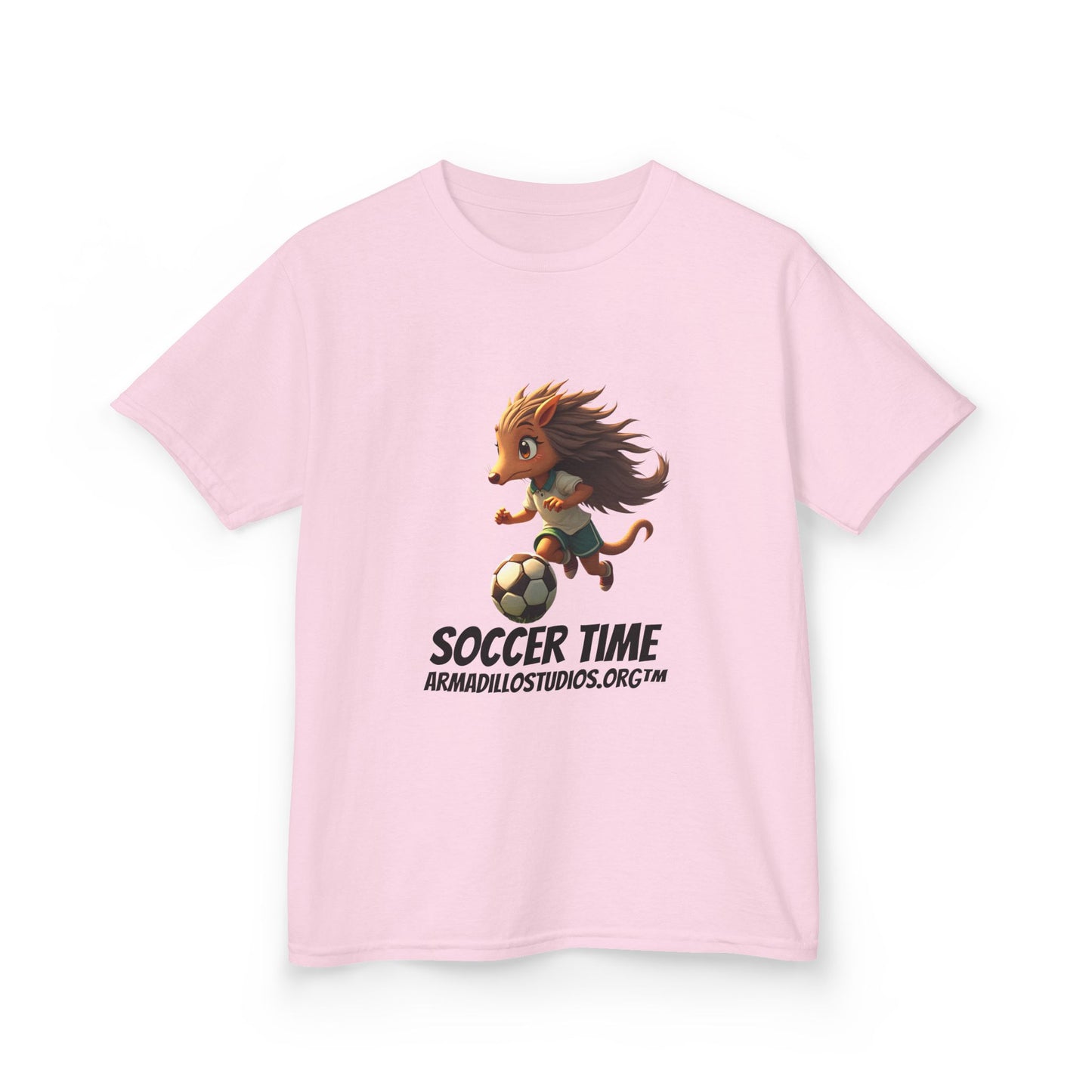 Kids Soccer | Armadillo themed | T-Shirt for Boys & Girls