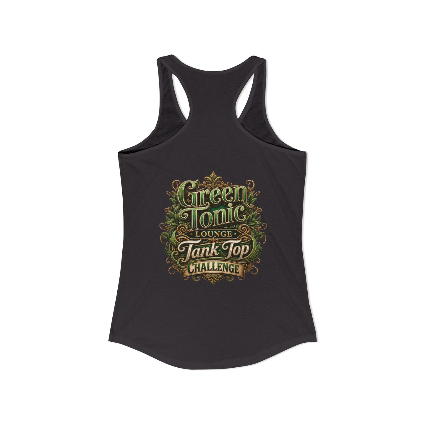 Women's Ideal Racerback Tank |  2 sided image Armadillo Studios™