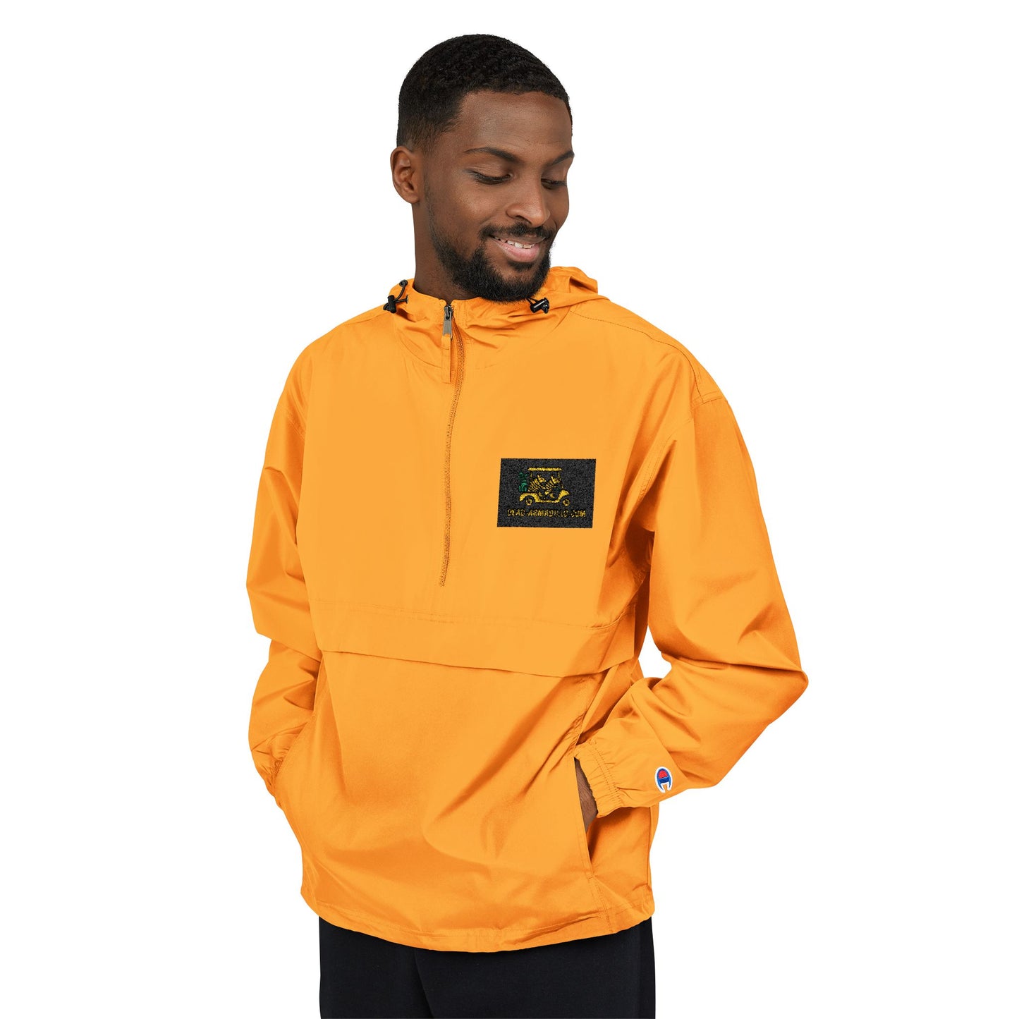 Anorak Jacket | Champion 1720TU | Custom Embroidered | Golf themed | Dead-Armadillo.com™