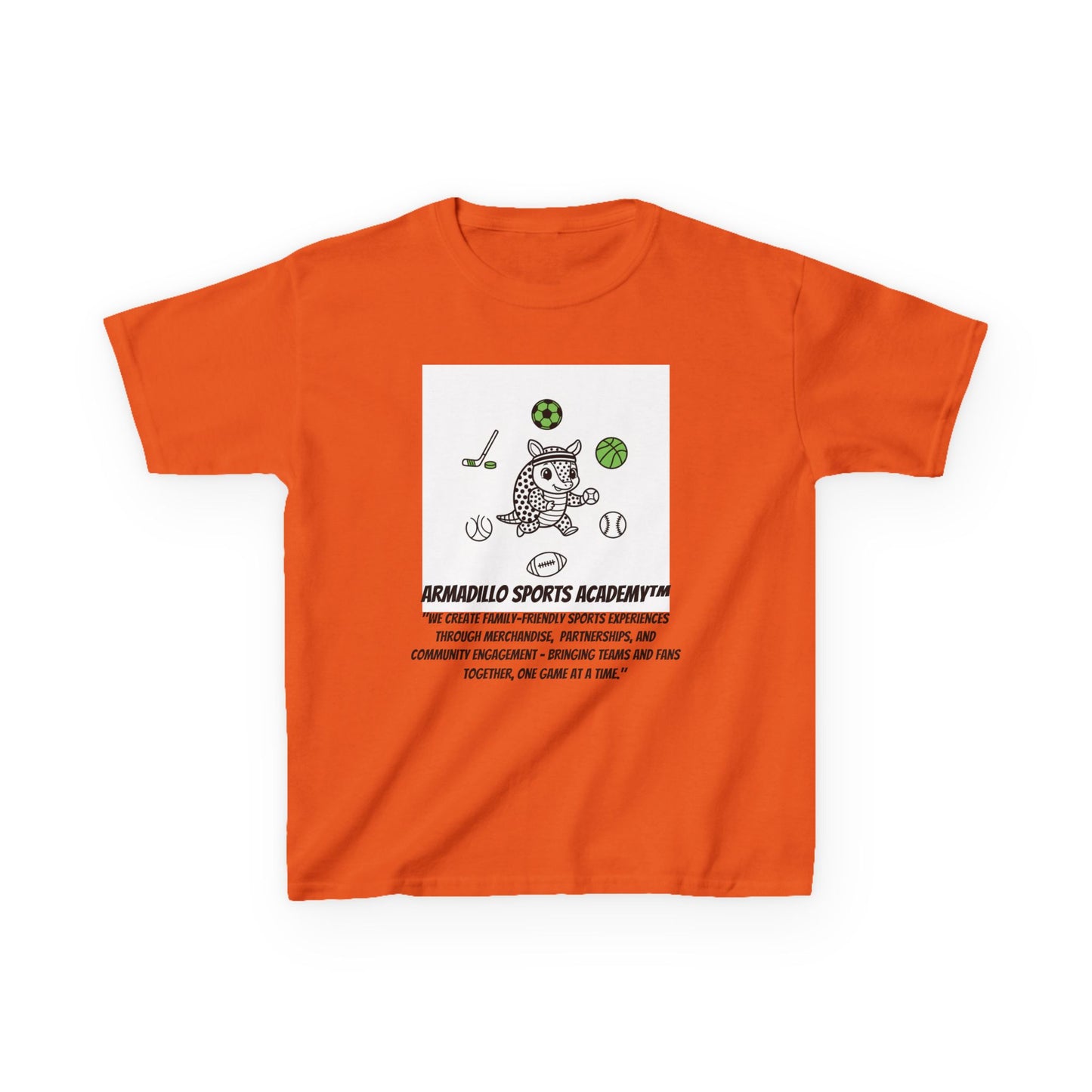 Kids Tee — "Future Star" Armadillo Sports Academy Youth T-Shirt