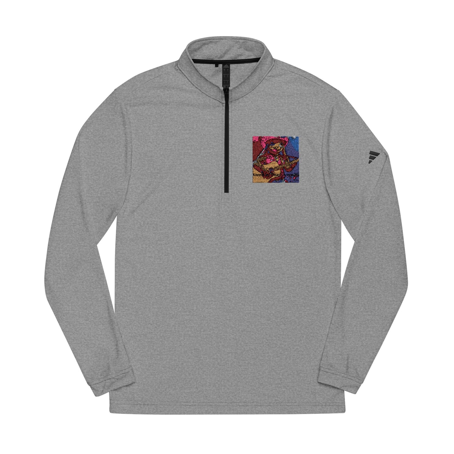 adidas A401 | Custom Embroidered | Quarter-Zip Pullover | Tribute Addition |  Dead-Armadillo.com™