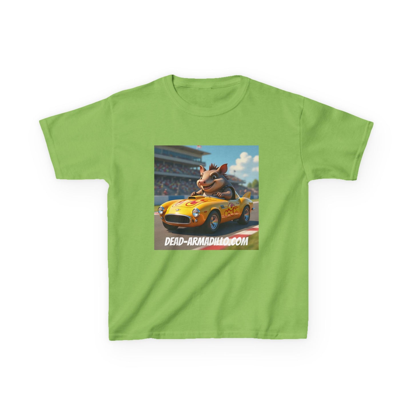 Kids Racing Car Tee | Armadillo Driver |