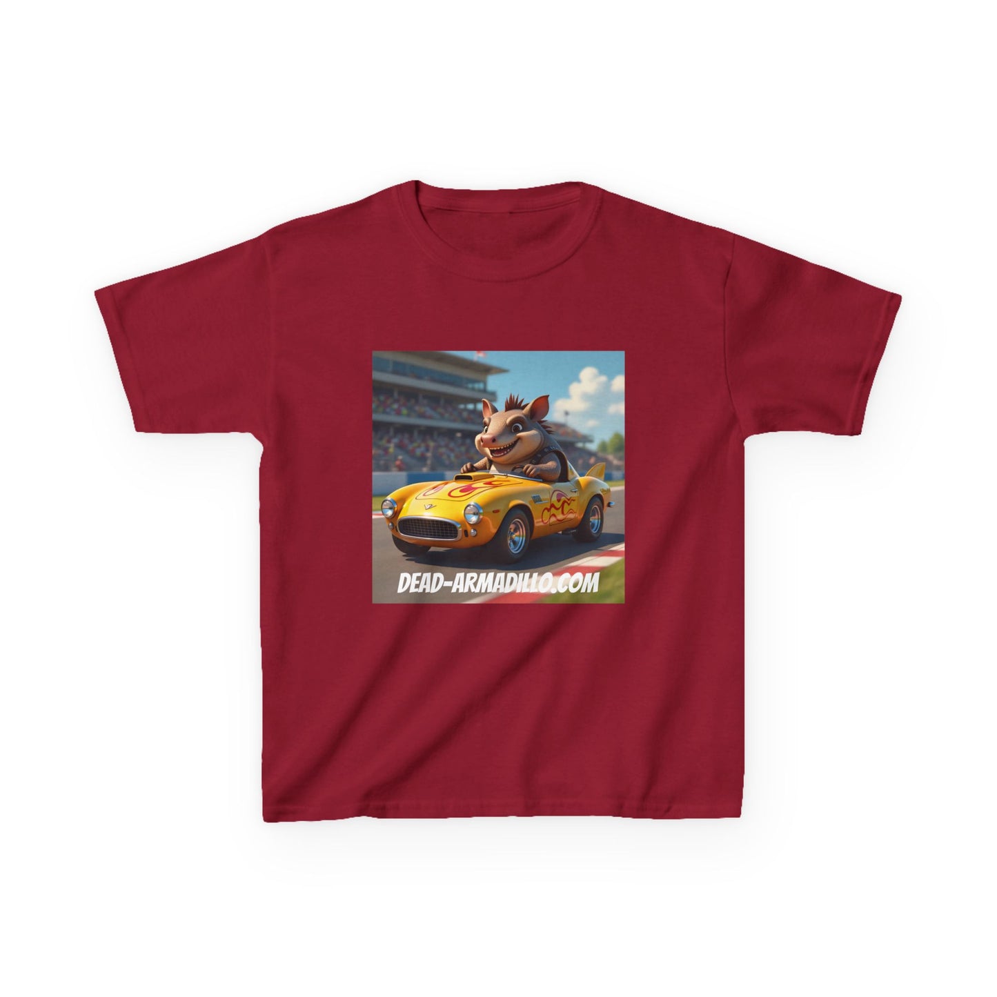 Kids Racing Car Tee | Armadillo Driver |