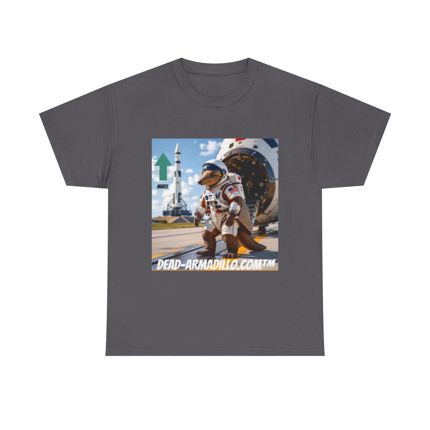 Astronaut Armadillo T-Shirt | Dead-Armadillo.com Space Collection